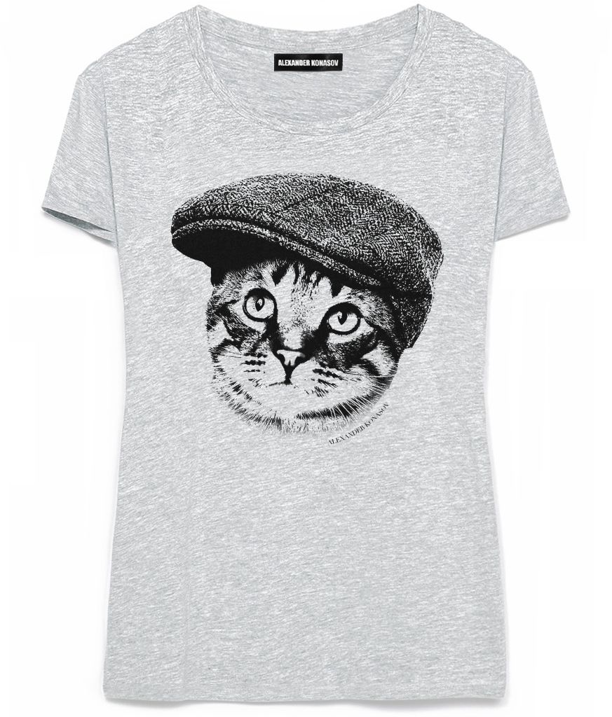 Женская футболка Cat | Фото №1