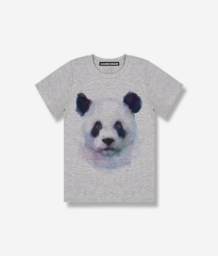 Детская футболка Watercolor panda | Фото №1